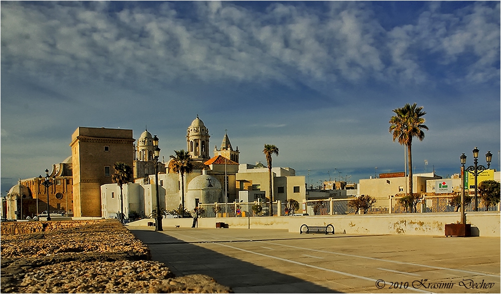 Старият център в Кадис  -  El casco antiguo de Cádiz, España