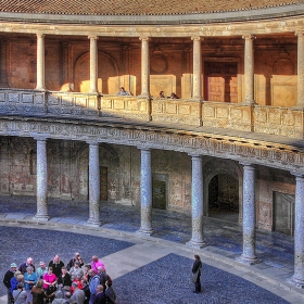 Палатът на Карлос Пети в Аламвра, Гранада  -  Palacio de Carlos V, Alhambra, Granada