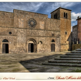 Santa Maria della Rosa (Tuscania.Lazio) - Отвън