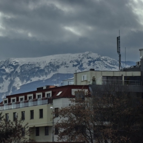 Поглед към Витоша от Редута