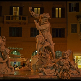 Buona notte, Piazza Navona :)