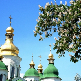 Киев - градът на златните куполи и цъфтящите кестени.......