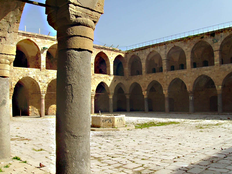 Khan al-Umdan,ACRE  (хана с колоните)