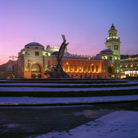 Moscow, Europe Square, Kiev railway station