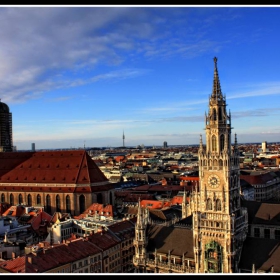 An wonderful view from the tower 