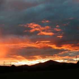 SUNSET IN SLOVENIA