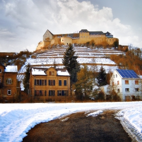 Замъкът Ebernburg  в Бад Мюнстер ам Щайн- Ебернбург