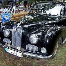 Oldtimer Meeting - Bad Muenster am Stein - BMW 502 V8- Super