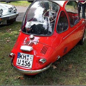 Oldtimer Meeting Bad Muenster am Stein - Незнаен модел ретро-автомобил :)