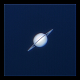Сатурн- телескоп Celestron C8 + Philips SPC900NC webcam (05.02.2010)