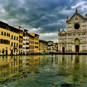 Piazza Santa Croce - Firenze