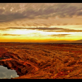 Sunset on Mars