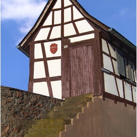 Днес беше студено, но слънчево... Bad Muenster am Stein...