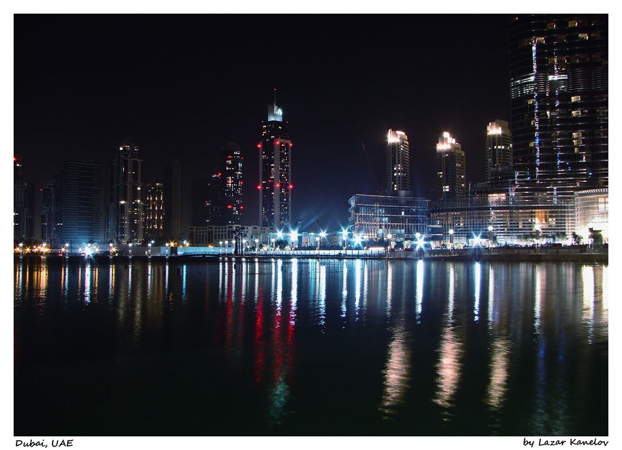 Burj Khalifa Night Lights