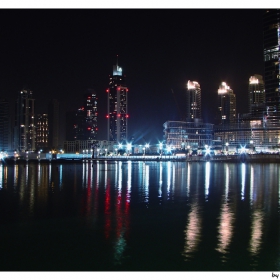 Burj Khalifa Night Lights