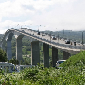 A BRIDGE ON  FIORD- NORGE