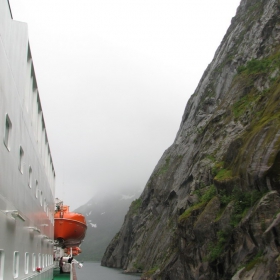 SAILING NEAR THE ROCK !!!