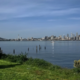 Seattle (поглед от Alki Beach)
