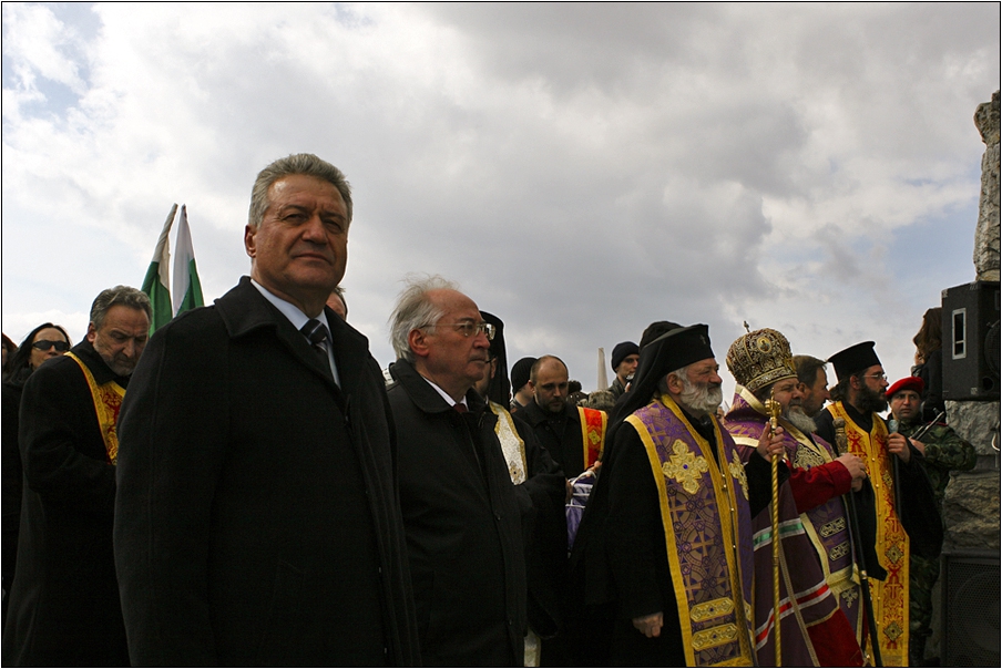 Вицепрезидентът на Република България Ангел Марин - 3 март 2010 г  -  Тържествена литургия в памет на загиналите за свободата на България!