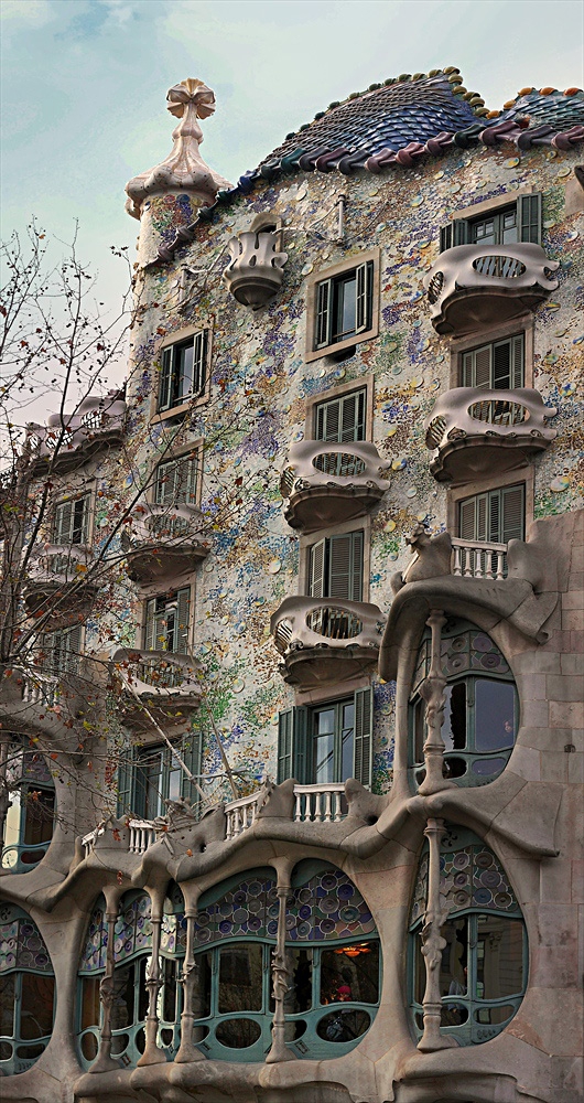 Гауди, къща Батло 1  -  Barcelona, Casa Batllo 1