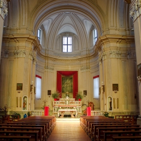 La Chiesa di S. Giorgio (1570) Oriolo Romano - Italy