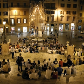 Piazza di Spagna Notte