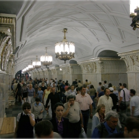 Ежедневие в Московското метро