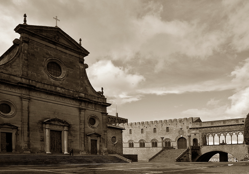 Palazzo dei Papi . Viterbo Lazio Italy