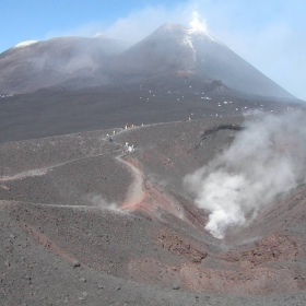 CLIMBING ON ETNA 1