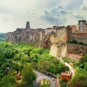 Pitigliano ( Toscana . Itlay )