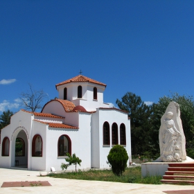 The church of Agia Metamorfosi, Limenaria, Thassos