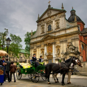 Krakow... фрагмент от стария град...