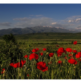 Когато залезът целуна слънчевата долина ...