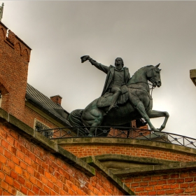 Krakow - Wawel Castle - Tadeusz Kosciuszko Monument