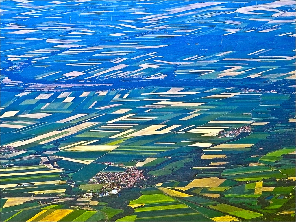 От самолета, преди Париж