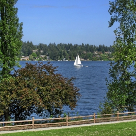 Luther Burbank Park- Washington Lake ( Seattle)