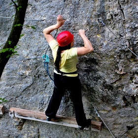 VIA FERRATA  ( Да прехвърлиме ръката )