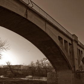 under bridges