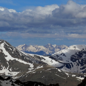 #3 Mount Evans, Rocky Mountains,  Colorado, 14,264 feet