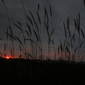 sunset from Lozenetz