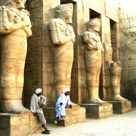 The Guards at Luxor Temple