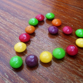 Skittles Heart