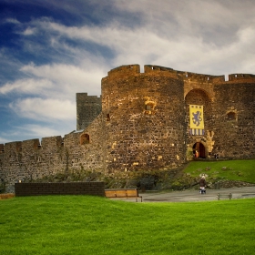 Carrickfergus castle, графство Антрим, Северна Ирландия