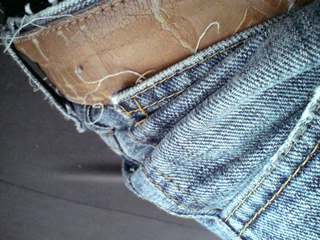 Old blue jeans Blues