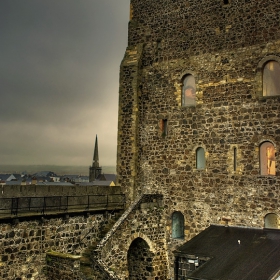 Carrickfergus castle, графство Антрим, Северна Ирландия