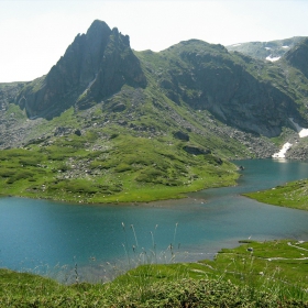 ез. Близнака с вр. Харамията- Рила