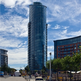 Portsmouth, UK  - Gunwharf - Building Tower