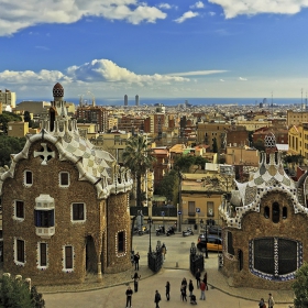 Gaudi, Parque Güel, Barcelona