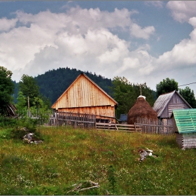 Къщички в зеленина се гушат