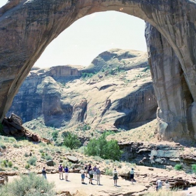 The biggest natural arch in the world - USA